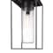Z-Lite Sheridan 1 Light Outdoor Chain Mount Ceiling Fixture, Black And Seedy 594CHB-BK - alternate 3